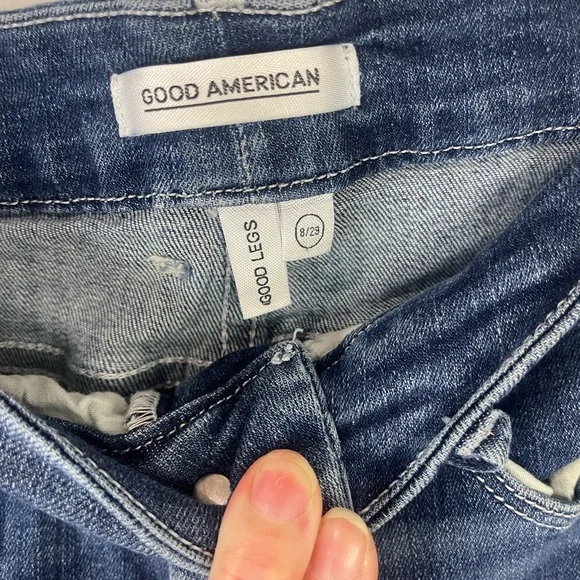 Good American Dark Blue Skinny Jeans - Picture 7 of 10